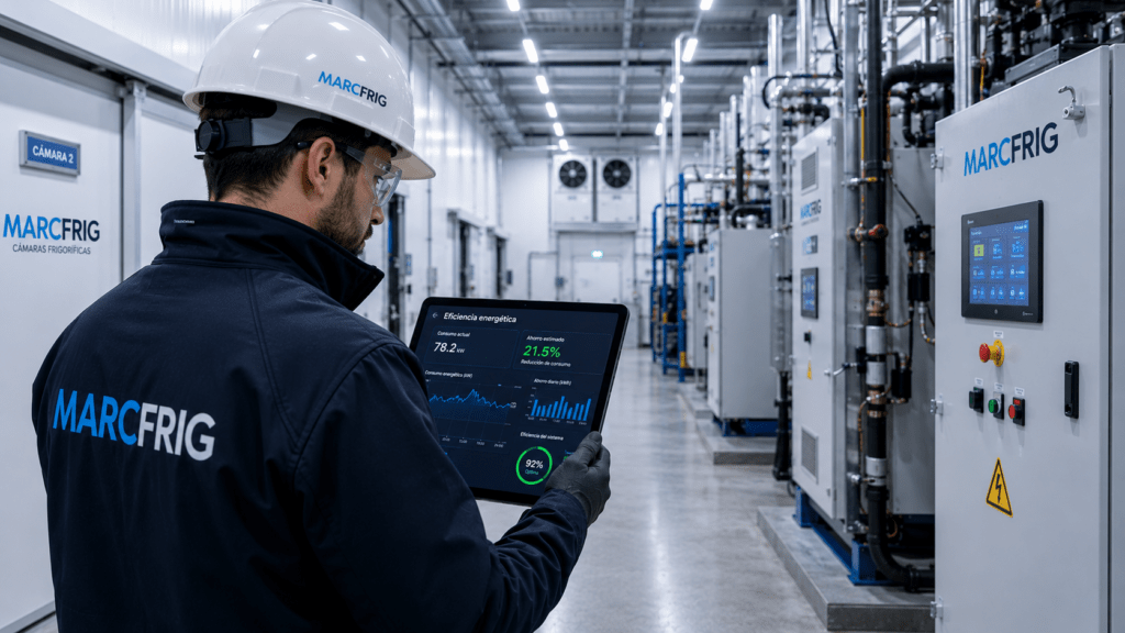 Reducir consumo energético cámara frigorífica