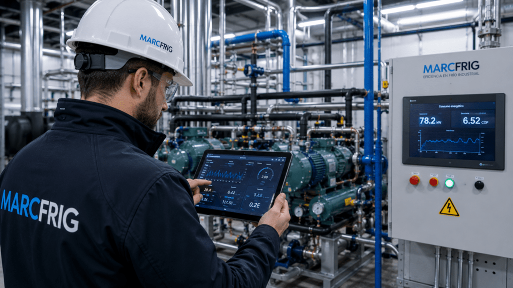 errores en sistemas de refrigeración industrial