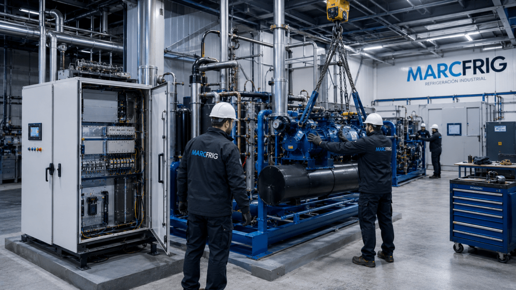 renovar una instalación frigorífica industrial